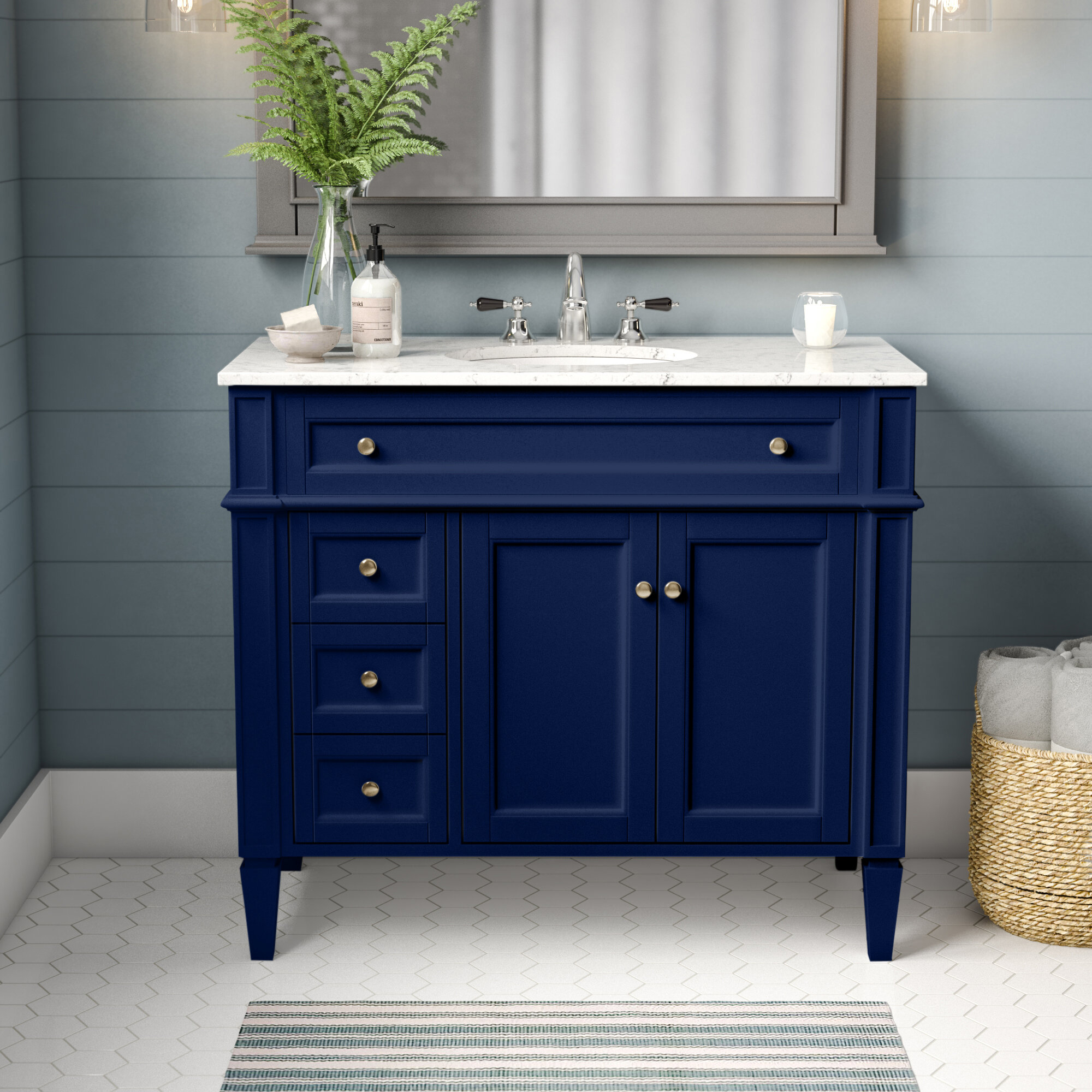 Birch Lane Antionette 40 Single Bathroom Vanity Set Reviews Wayfair