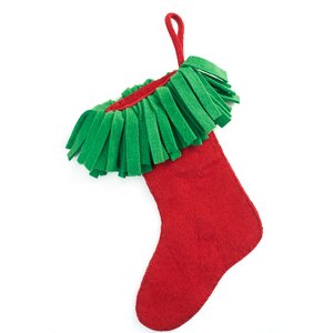 Hand Felted Wool Christmas Stocking