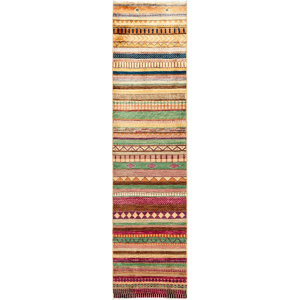 One-of-a-Kind Lori Hand-Knotted Multicolor Area Rug