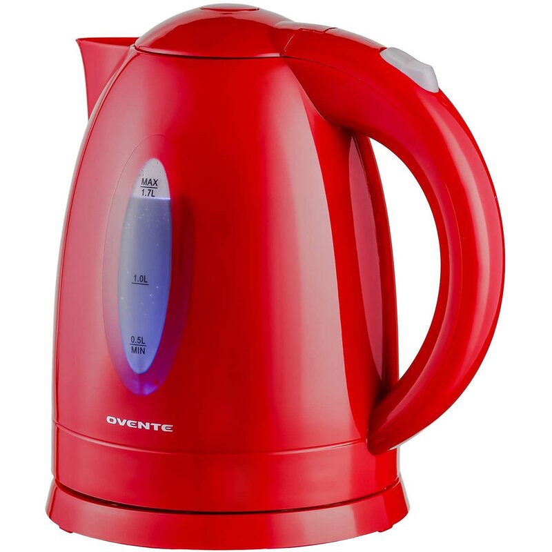 Ovente 1.7 qt. Plastic Electric Tea Kettle & Reviews | Wayfair