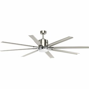 72 Bankston 8 Blade Led Ceiling Fan With Remote Light Kit Included