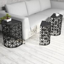 semi circle nest of tables