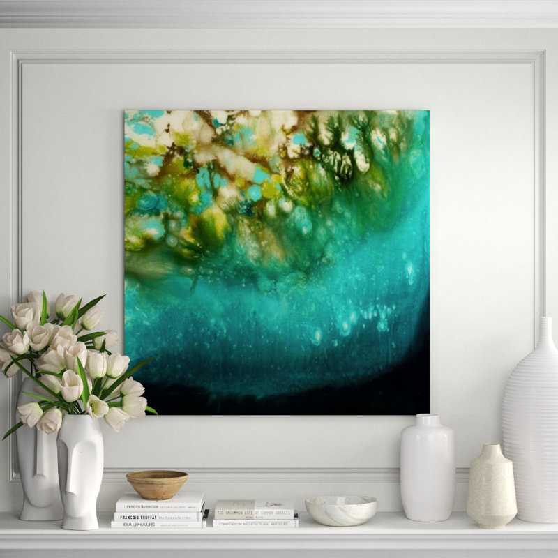Chelsea Art Studio Diamond Pool I By Blakely Bering Wrapped