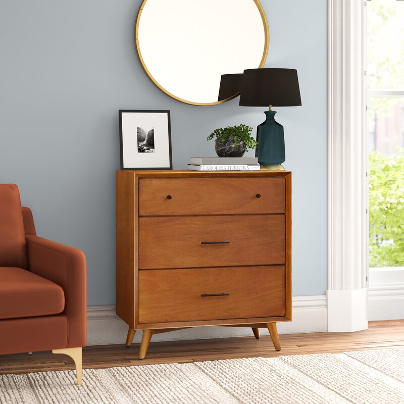 Yelena 3 Drawer Chest & Reviews | Joss & Main