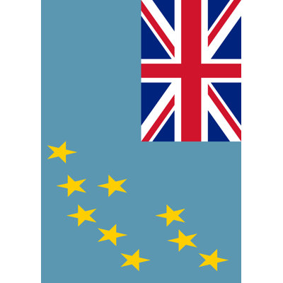 Tuvalu Garden flag Toland Home Garden