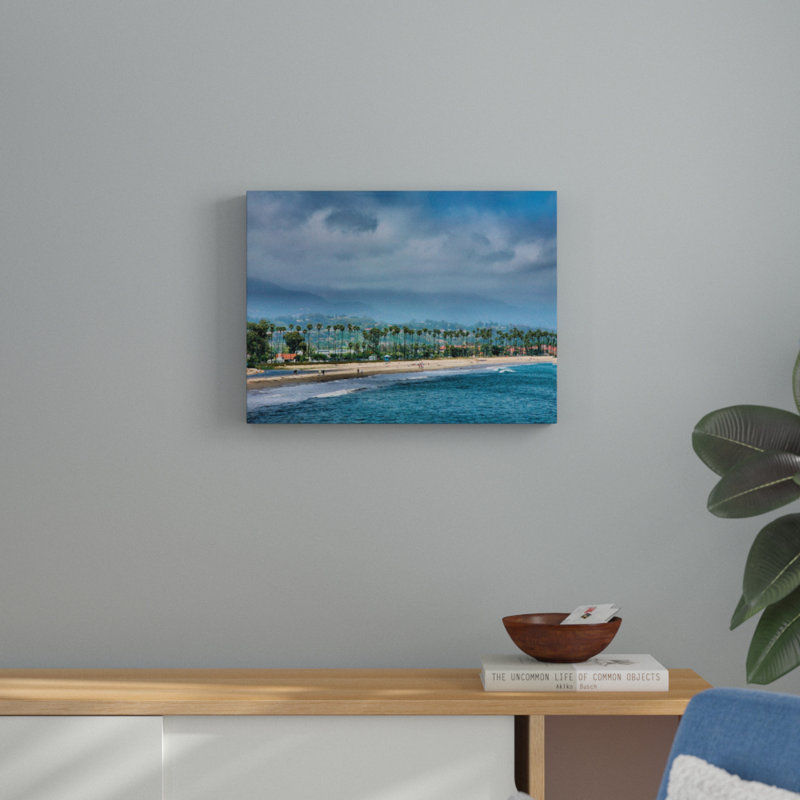 Ebern Designs The Beach At Santa Barbara Photographic Print On