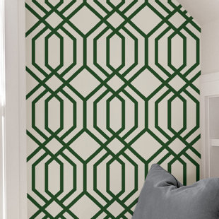 Scott Living Emerald Speakeasy 18 L X 20 5 W Peel And Stick Wallpaper Roll Reviews Wayfair Peel and stick wallpapers can be removed later in a flash. brewster home fashions