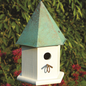Copper 15 in x 7 in x 7 in Songbird House