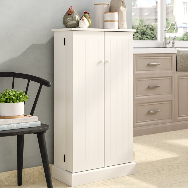 August Grove Teegarden 41 Kitchen Pantry Reviews Wayfair