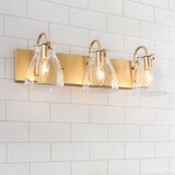 Gold Bathroom Vanity Lighting Free Shipping Over 35 Wayfair