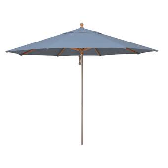 California Umbrella Sierra Series Patio 11 Market Sunbrella Umbrella Wayfair