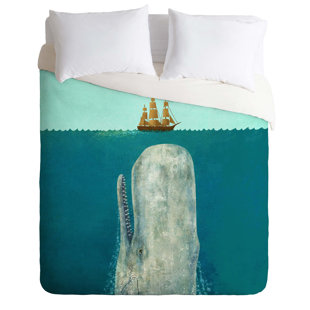 Go to store & view more images East Urban Home The Whale Duvet Cover Set