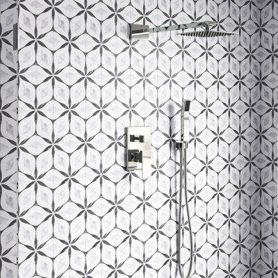 Kathryn Hexagon 7 X 8 Porcelain Field Tile Allmodern