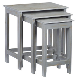 Knobel 3 Piece Nesting Tables by Gracie Oaks