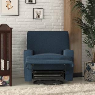 abbyson living emma nursery swivel glider recliner