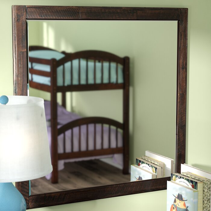 Three Posts Baby Kids Athol Traditional Dresser Mirror Wayfair