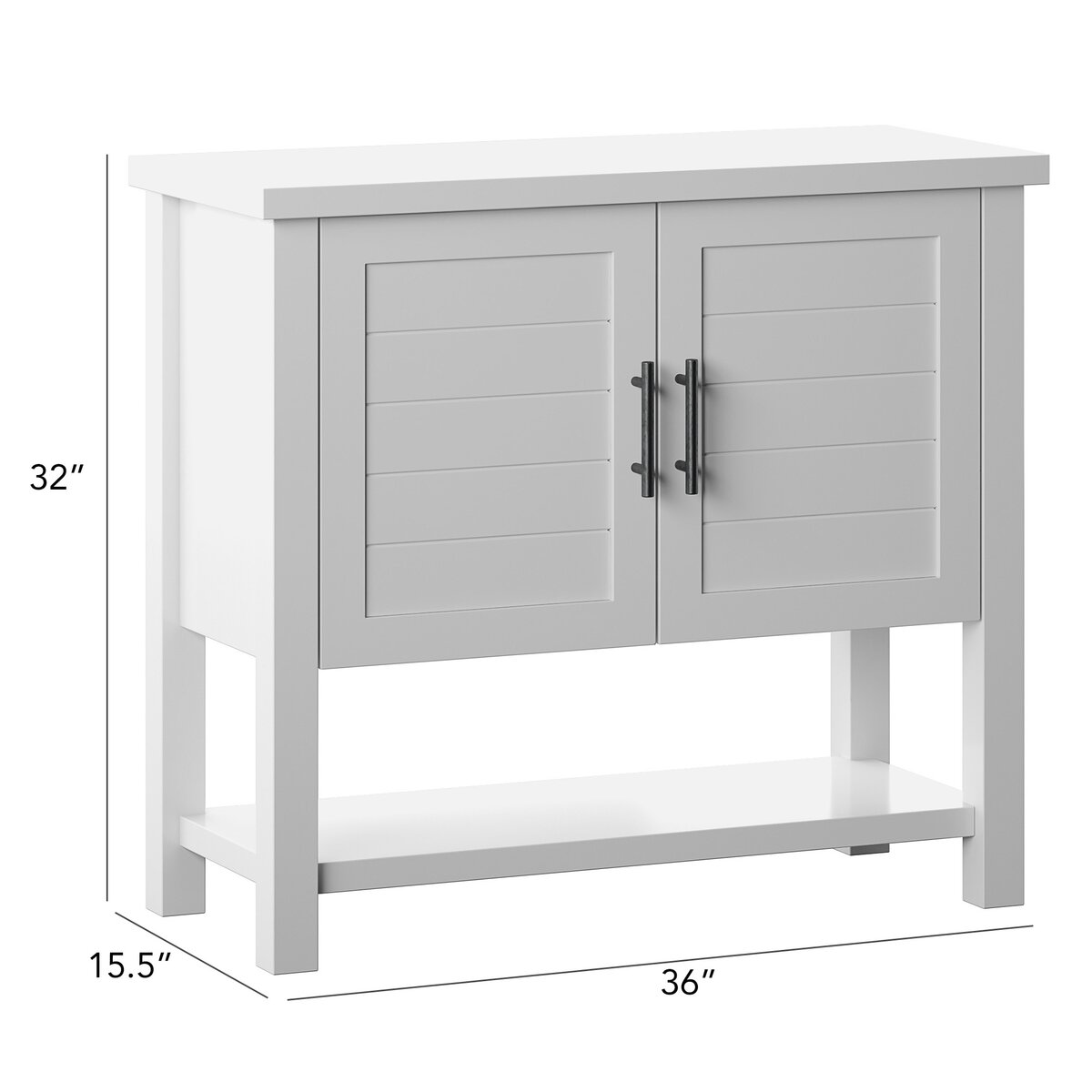 Sand & Stable Bria 32'' Tall 2 - Door Accent Cabinet & Reviews | Wayfair