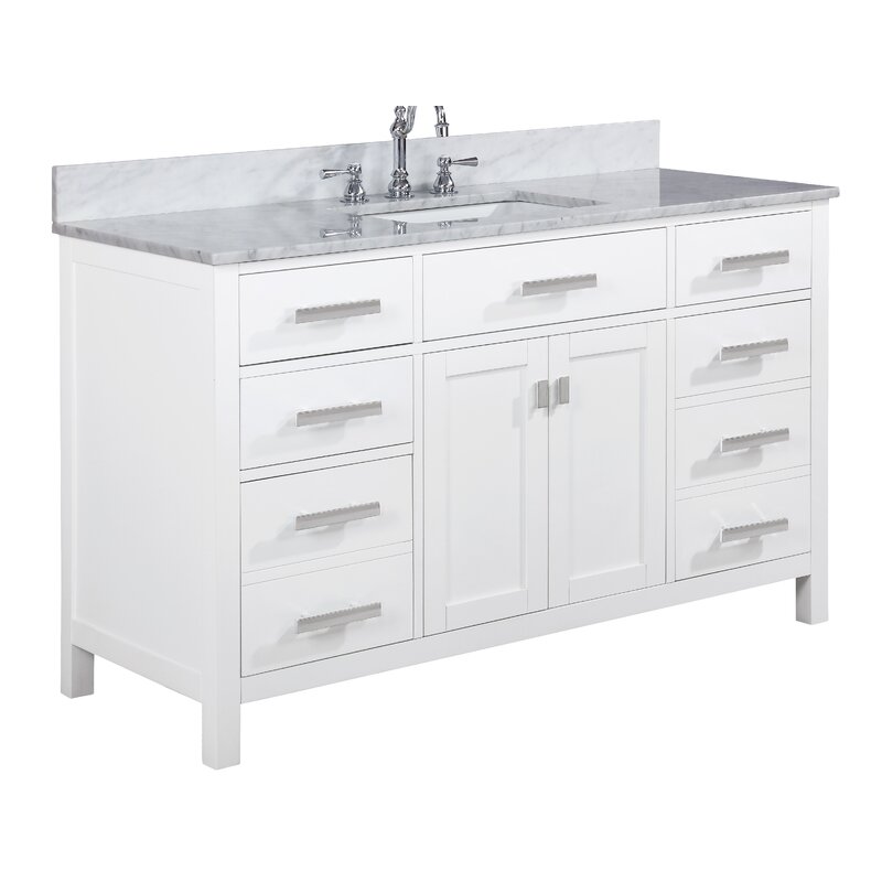 Breakwater Bay Oberlander 54 Single Bathroom Vanity Set Reviews Wayfair