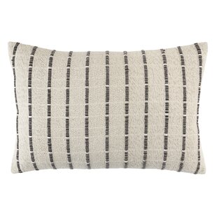SARO LIFESTYLE Haniyah Collection Fringe Boho Throw Pillow With Down Filling Ivory 18 x 18 