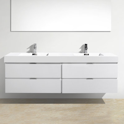 Modern 72 Inch Wall Mounted Bathroom Vanities Allmodern