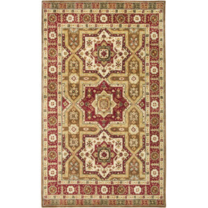 Venkatagiri Hand-Tufted Brown Area Rug
