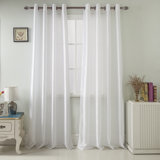 Ivory Silk Curtains Wayfair