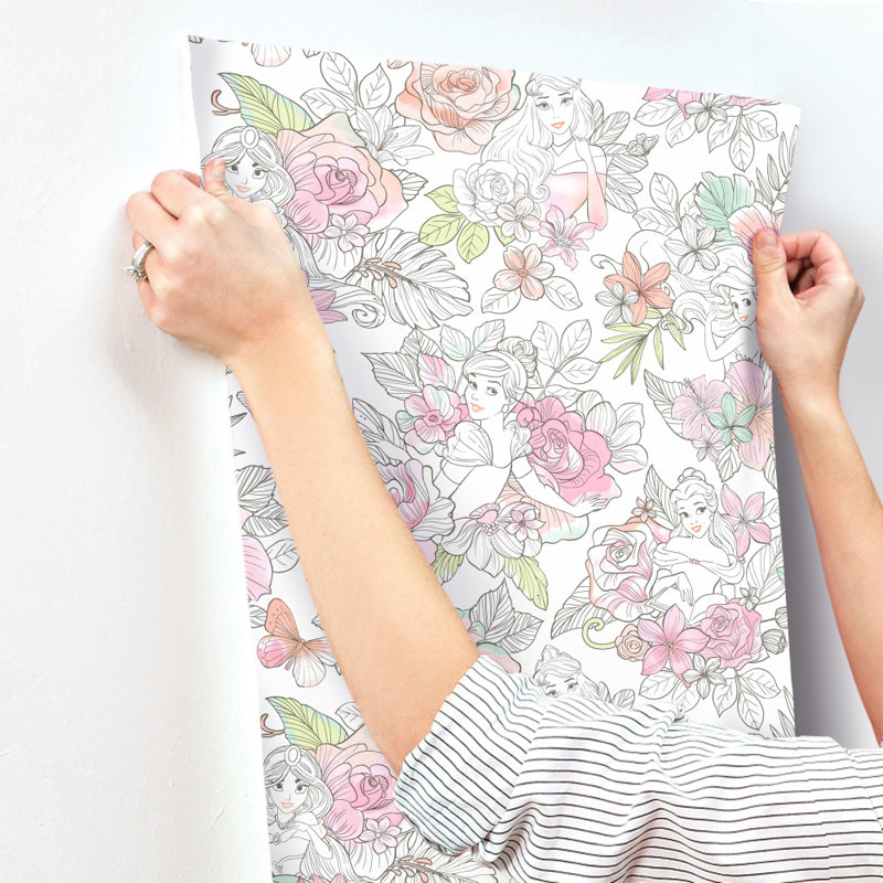 York Wallcoverings Disney Princess Royal 33 L X 20 5 W Wallpaper