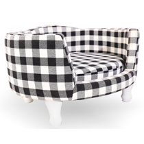 buffalo plaid dog bed