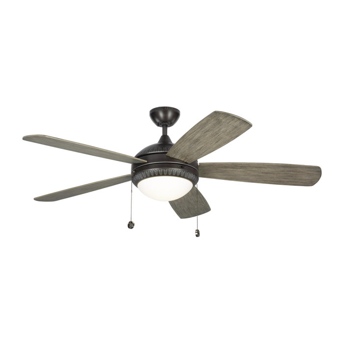 Symple Stuff 52 Truby 5 Blade Led Ceiling Fan Light Kit Included Reviews Wayfair