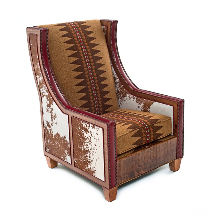 wayfair cowhide chair