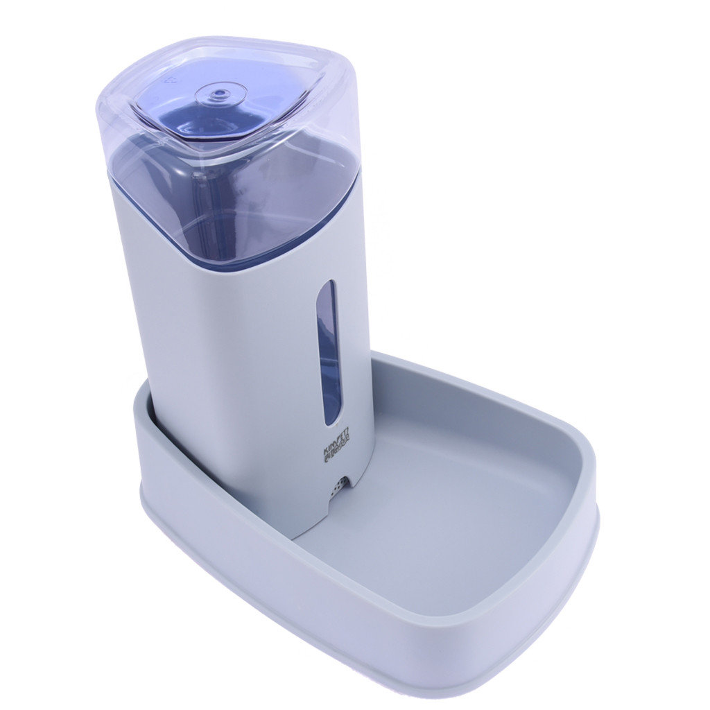 large dog food and water dispenser