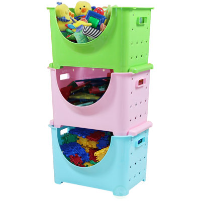 Plastic Storage Container Basicwise