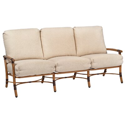 Glade Isle Patio Sofa With Cushions Woodard Cushion Color Paris