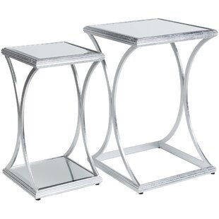 Ashanti Ly-Inspired 2 Piece Nesting Tables By Orren Ellis