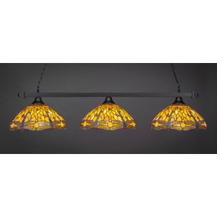 Go to store & view more images Red Barrel Studio Angelos 3-Light Billiard Island Pendant