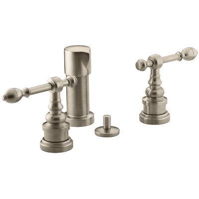 Iv Georges Brass Vertical Spray Bidet Faucet With Lever Handles
