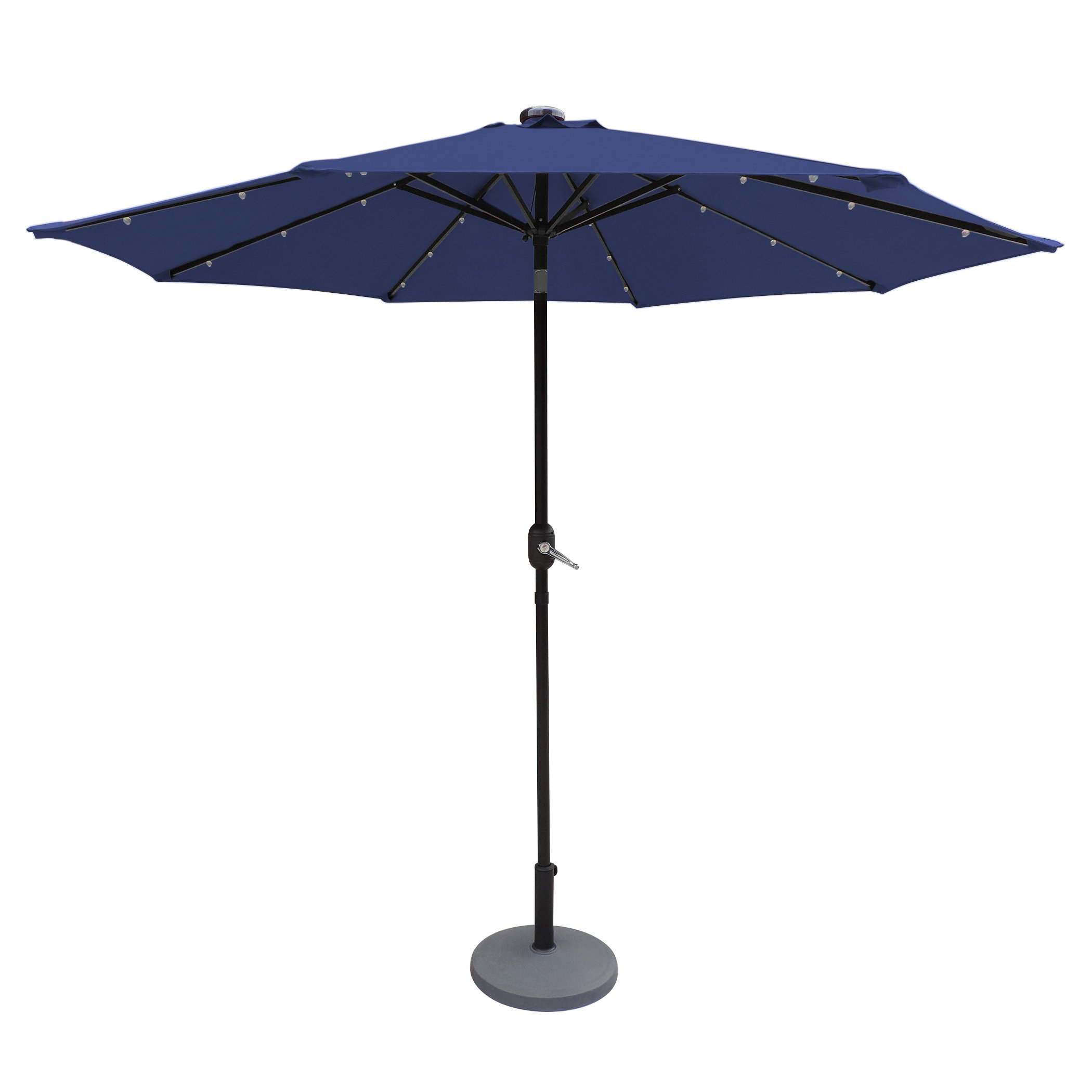 niemann round concrete free standing umbrella base