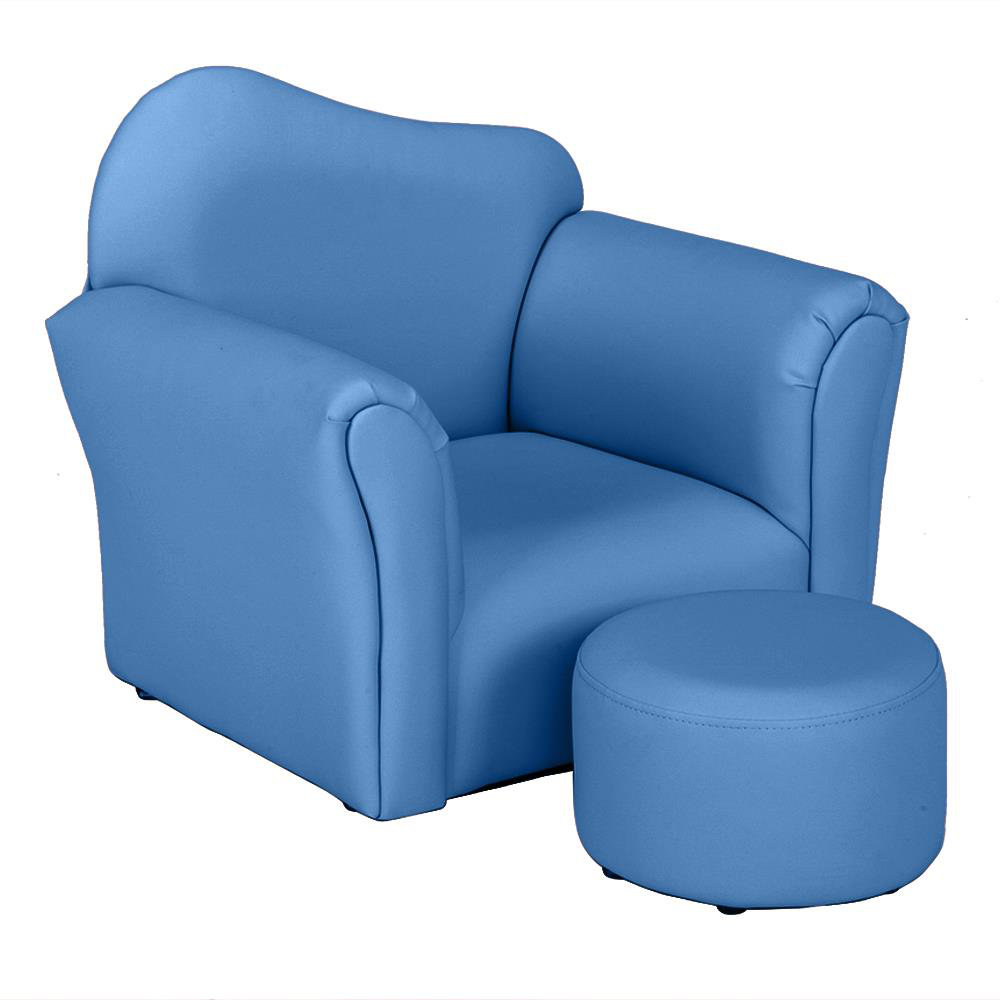 Harriet Bee Unzueta Personalized Kids Club Chair And Ottoman Wayfair