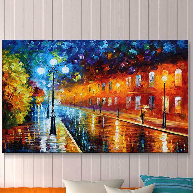 PicturePerfectInternational Leonid Afremov - Wrapped Canvas Print | Wayfair