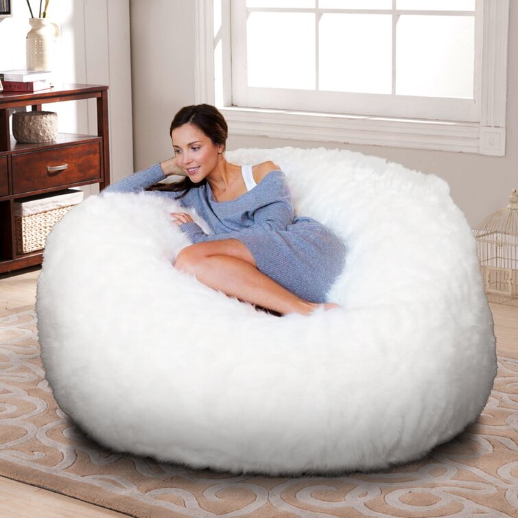 wayfair large classic bean bag