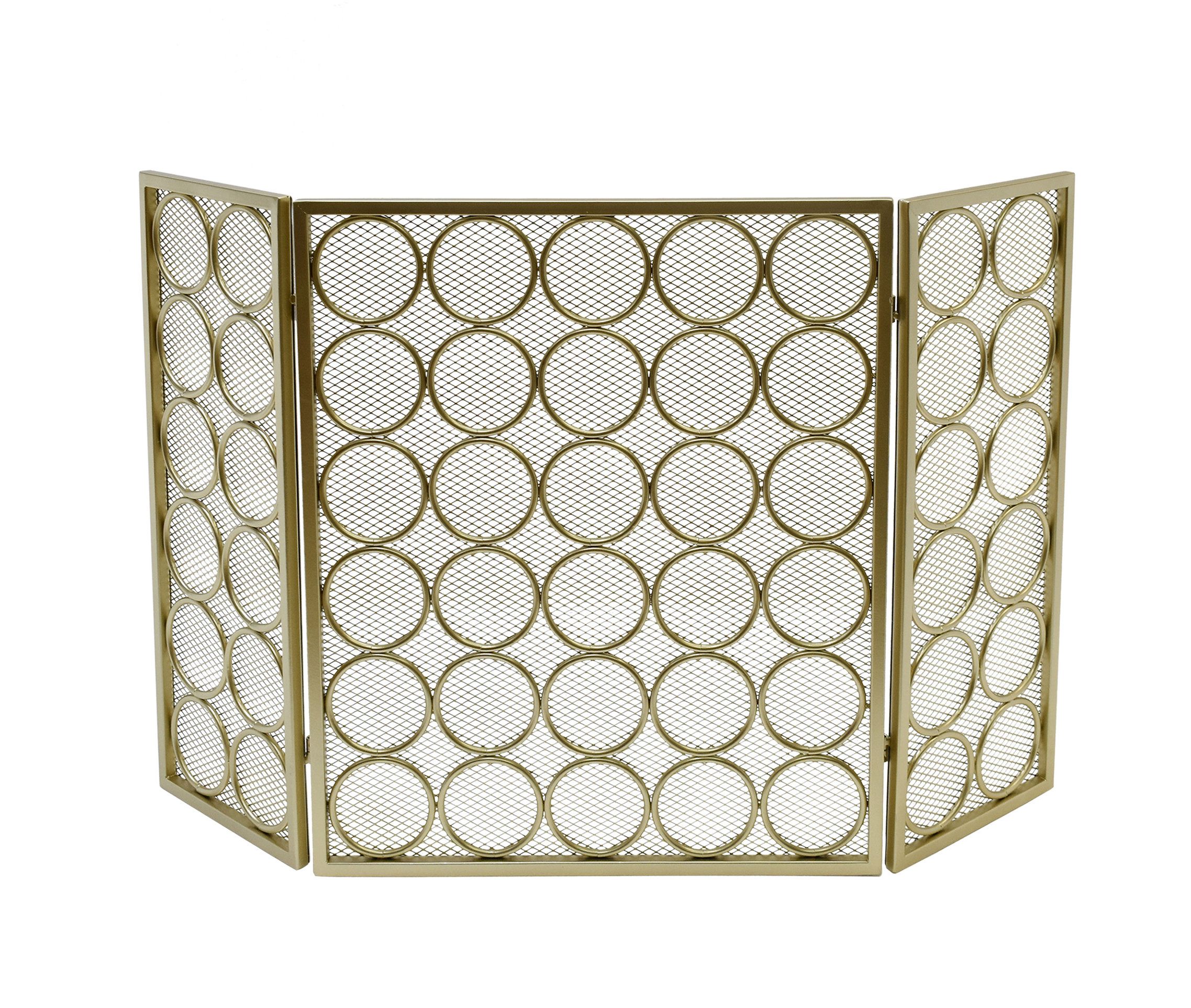 Home Loft Concepts Melanie 3 Panel Iron Fireplace Screen Reviews