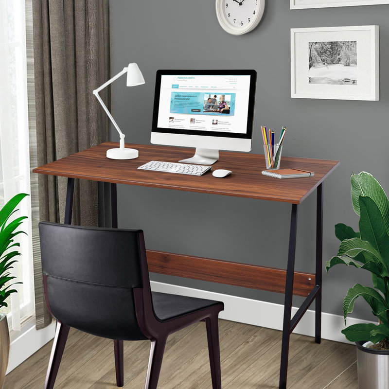 Inbox Zero Home Office Desk Simple Style | Wayfair.ca