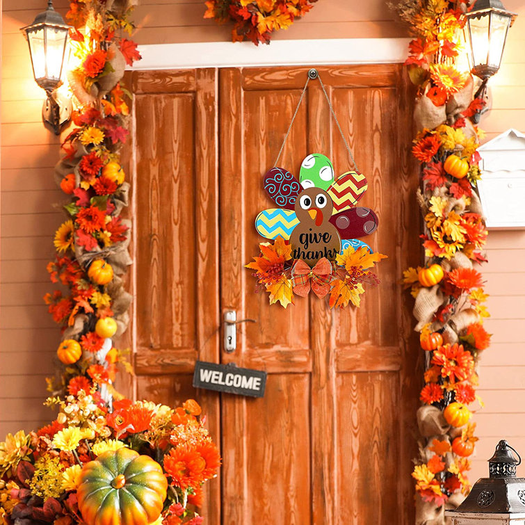 How To Get The Perfect Fall Door Decor In Minutes! thumbnail