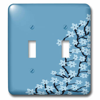 3drose Zen Rocks 2 Gang Toggle Light Switch Wall Plate Wayfair