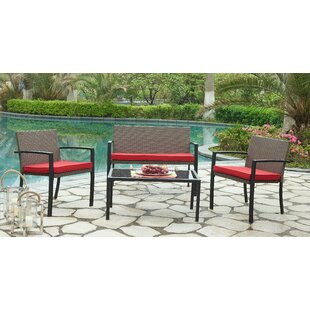 View Bondi 4 Piece Sofa Set with