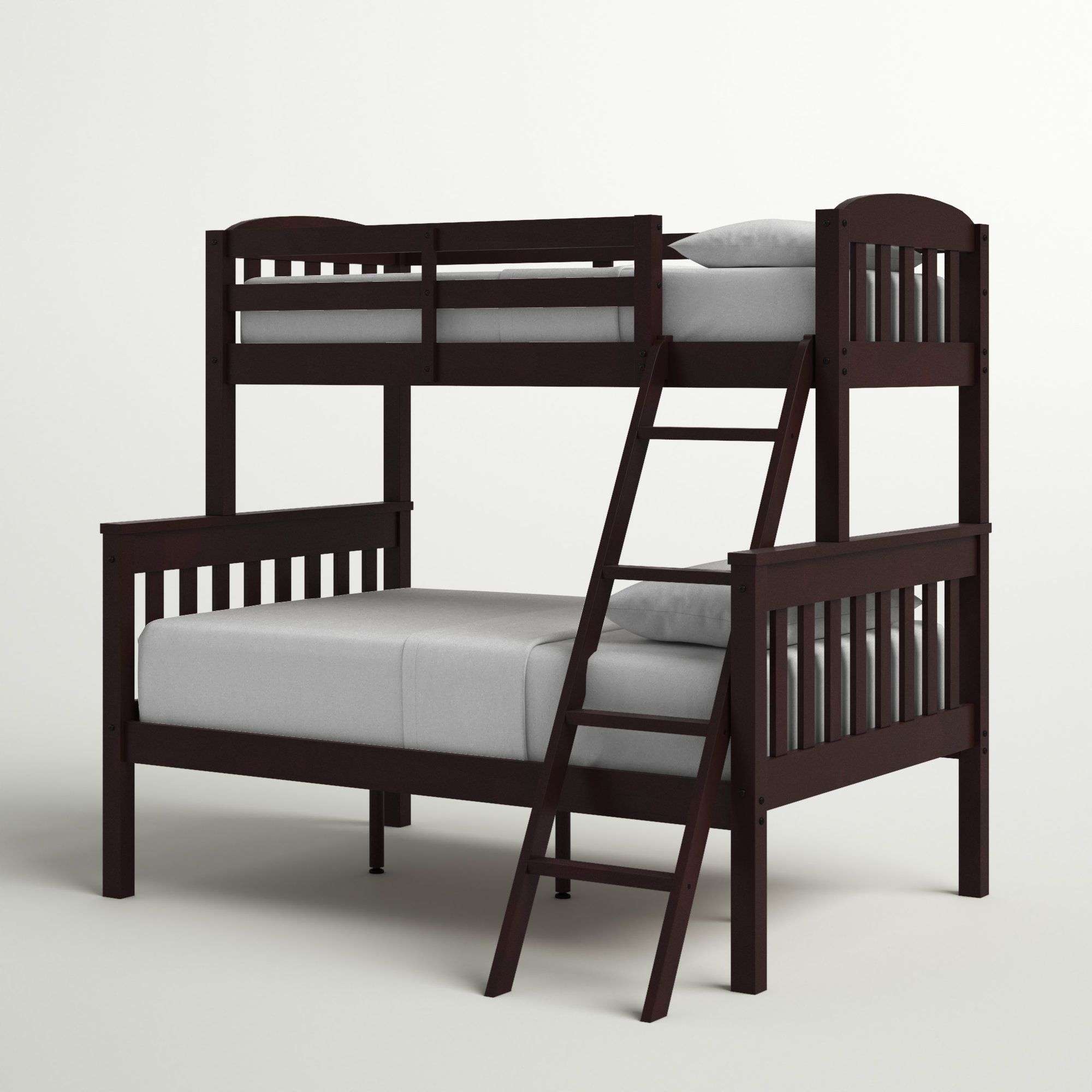 RUSSELL CHILDREN Products Harrisburg Wood Toddler Bed Espresso 