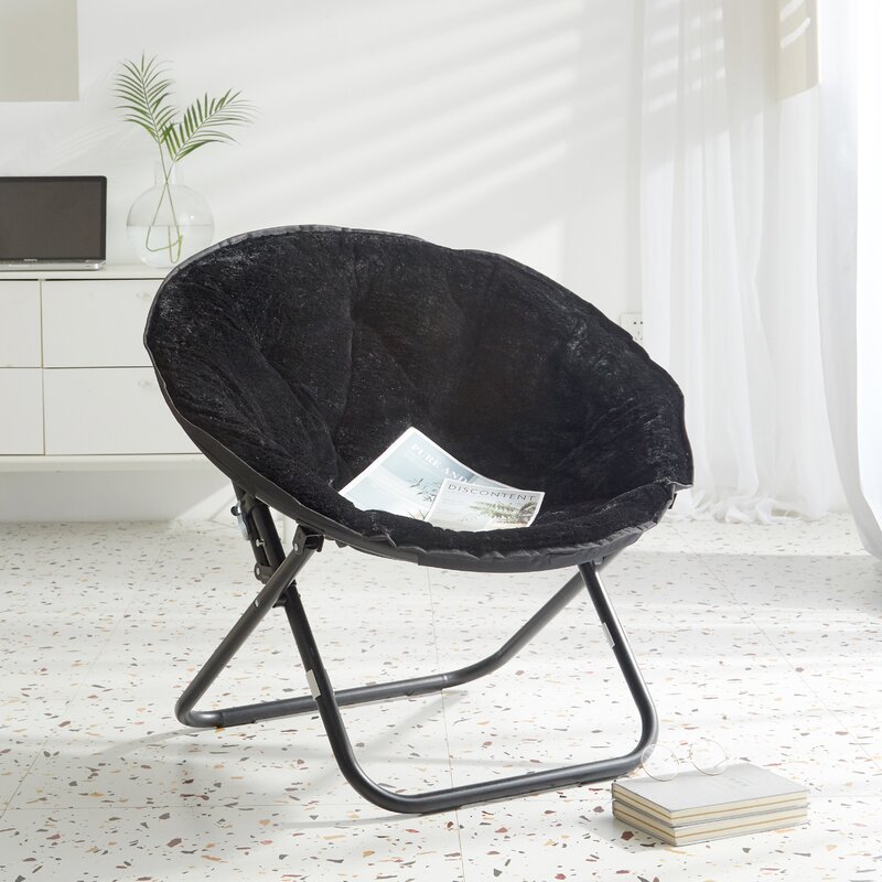 Lawrence Wide Tufted Papasan Chair by Trule