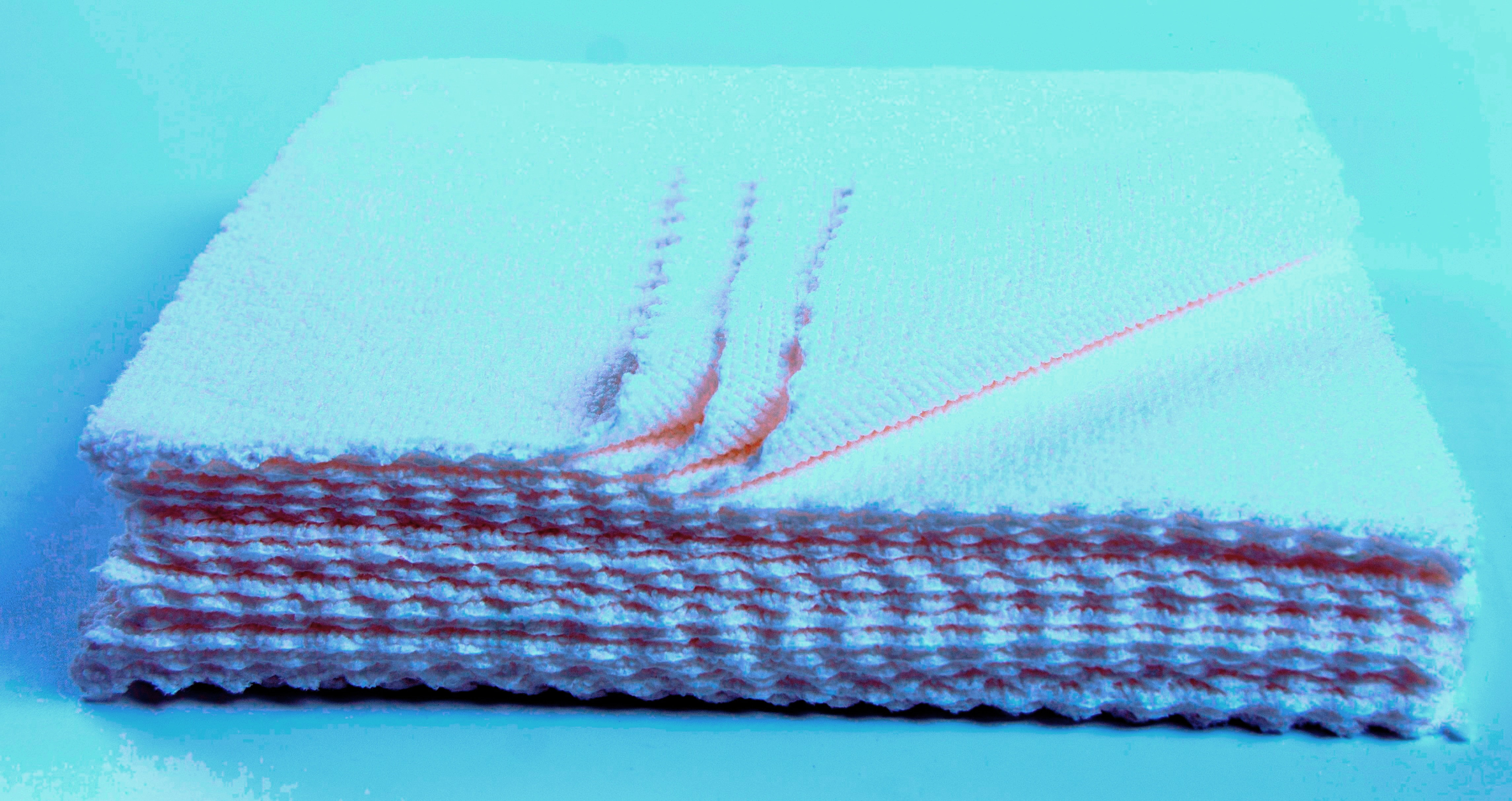 Desma Group, Inc. White 9" Set of 12 Microfiber MultiPurpose Cleaning