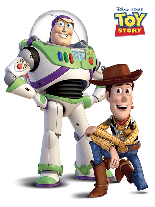 Art Group Toy Story Buzz And Woody Graphic Art Print on Canvas ...
