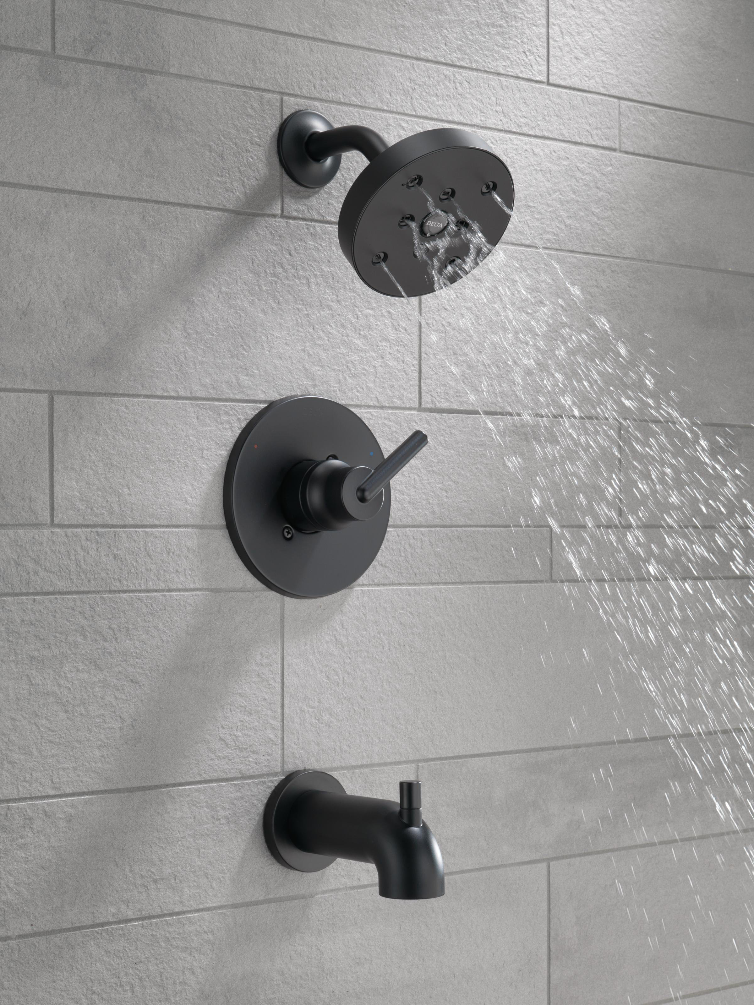 T14459 Ss Cz Delta Trinsic Pressure Balanced Tub And Shower T14459 Ss Cz Delta Trinsic Pressure Balanced Tub And Shower